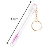 Mascara Spoolie Wand Clear Storage Test Tube NZ