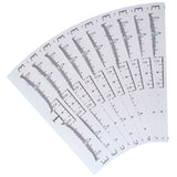 Disposable Eyebrow Ruler Sticker NZ