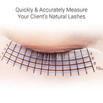 Eyelash Extension Measuring Ruler For Natural Lashes NZ