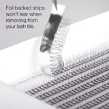 Foil Backed Lash Extension Trays Premade Volume Fans NZ