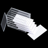Lash Extension Tile Storage Box Clear Acrylic NZ