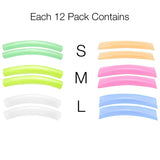 Lash Lift Shield Vs Rod Coloured Mix 12 Pack NZ