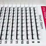 Lash Supplies NZ 5D Premade Russian Volume Fan - Short Stem C Curl