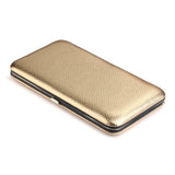 Lash Tweezer Holder Case Box with Lid Gold NZ