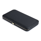 Lash Tweezer Travel Holder Case PU Leather Black NZ