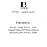 IB Lash Primer Banana Ingredients List NZ