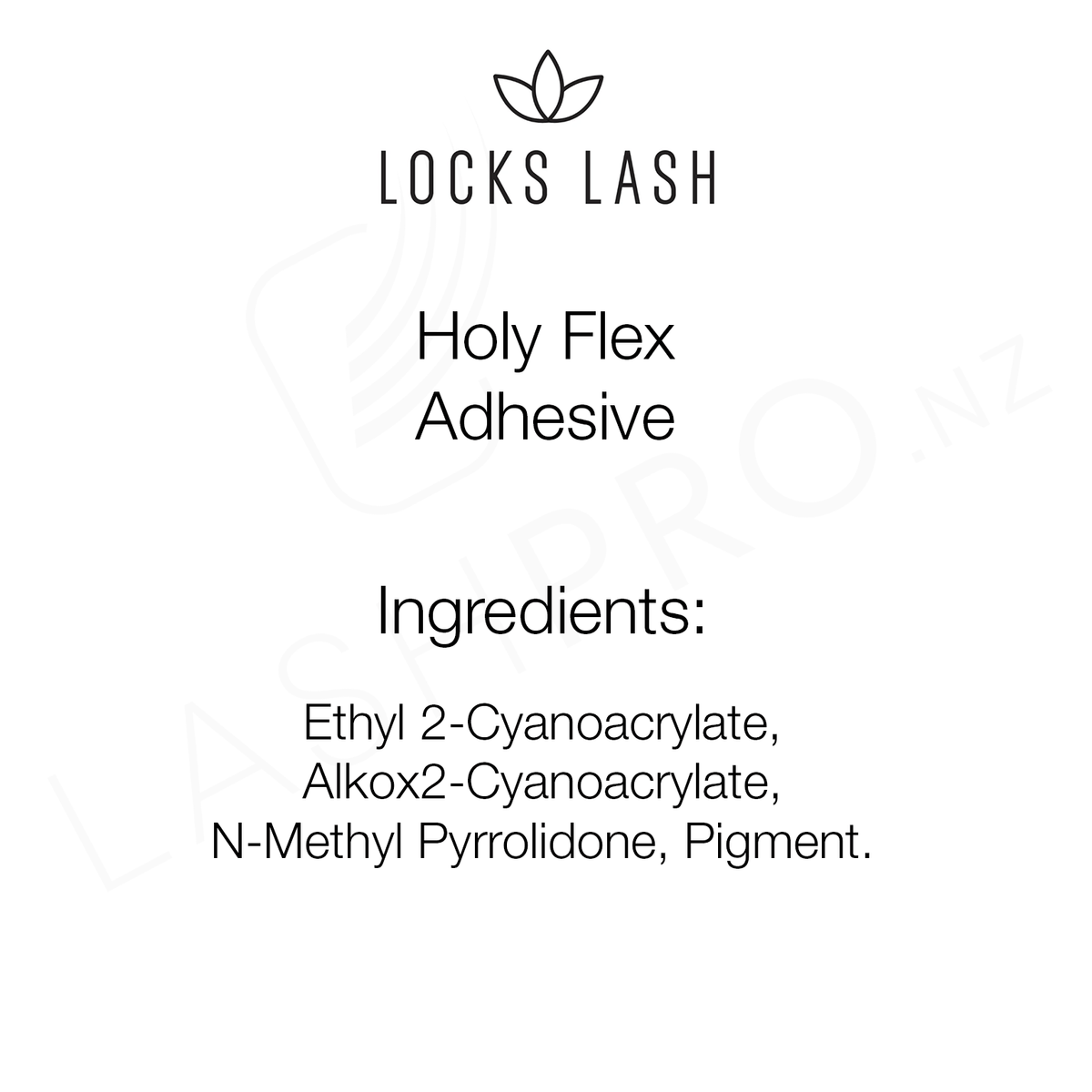Holy Flex Lash Glue By Locks Lash - 3ml – Lash Pro NZ