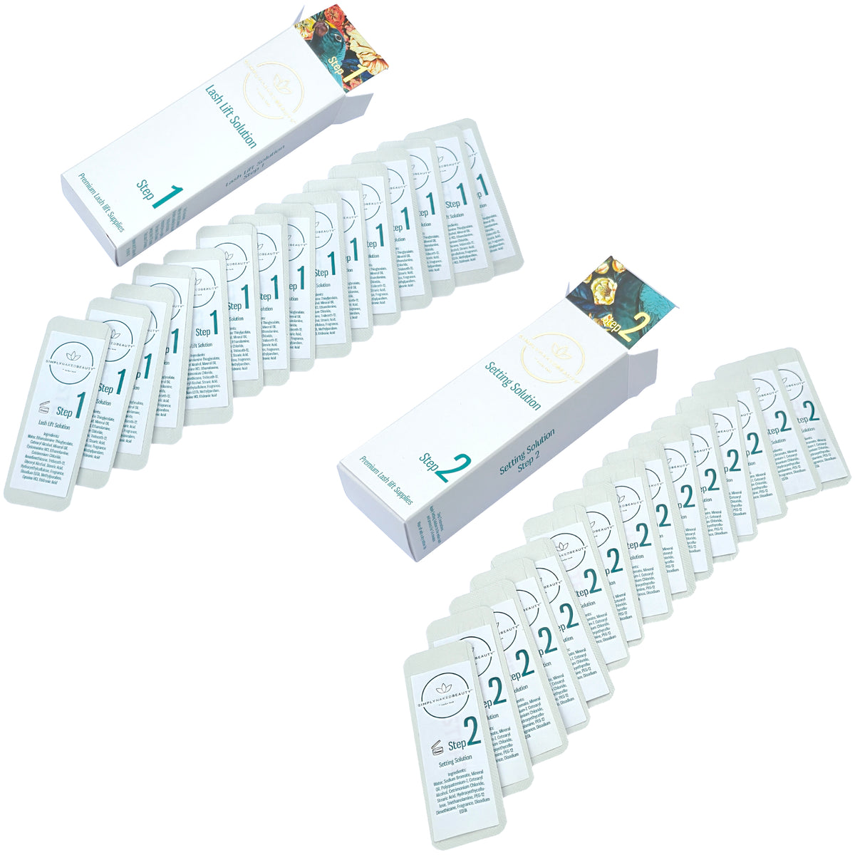 Locks Lash Lash Lift & Brow Lamination Solution Sachets – Lash Pro NZ