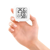 Mini Hygrometer Humidity Meter For Lash Extensions Room White NZ