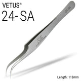 Vetus 24 SA Lash Extension Tweezers Stainless NZ