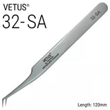 Vetus 32 SA Lash Extension Tweezers Stainless NZ