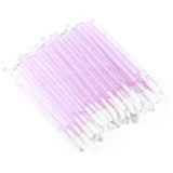 Disposable Applicator Wand Swabs For Lashes Lips Pink Glitter NZ