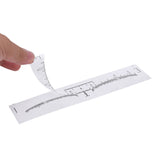 Eyebrow Sticker Ruler Mapping Disposable 10 Pack NZ