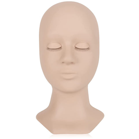 Eyelash Extension Mannequin Head With Removable Eyelids NZ