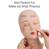 Eyelash Extension Mannequin With Removable Eyelids Practice Training NZ