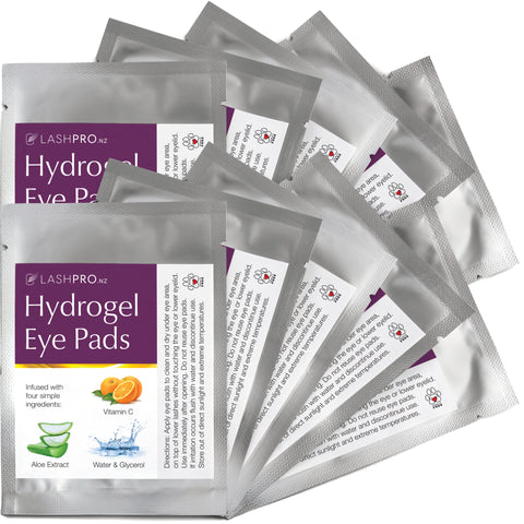 Hydrogel Under Eye Patches for Eyelash Extensions 10 Pack Pads NZ