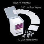 Lash Extension Glue Nozzle Wipes Lint Free NZ
