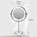 Lash Extensions Magnifying Mirror 20Cm Dimmable NZ