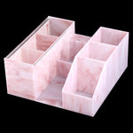 Lash Tech Organiser Storage Tray Stand Pink Marble NZ