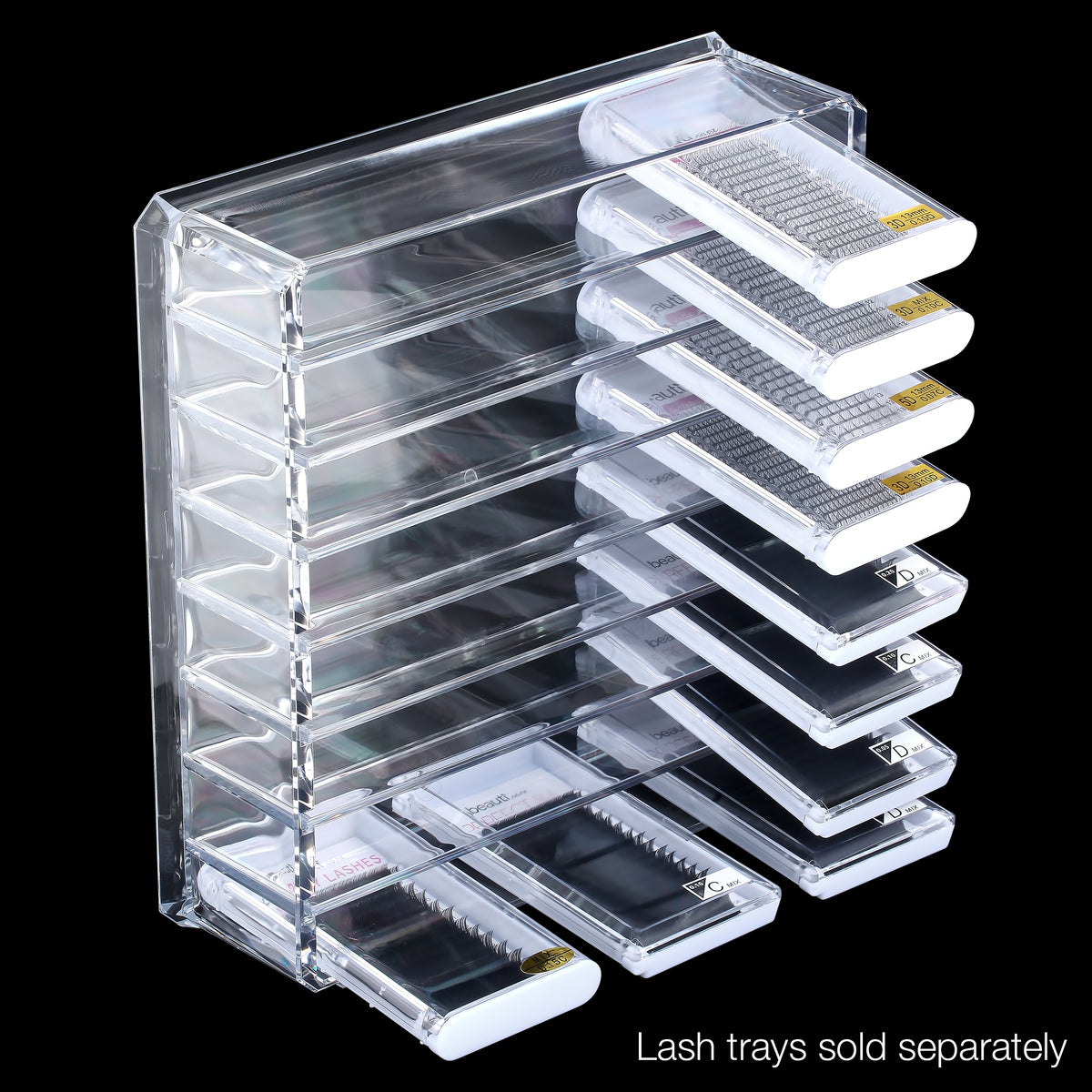Lash Tray Storage Organiser - Holds 24 Trays – Lash Pro NZ