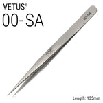 Vetus 00-SA Lash Tweezers for Eyelash Extensions NZ